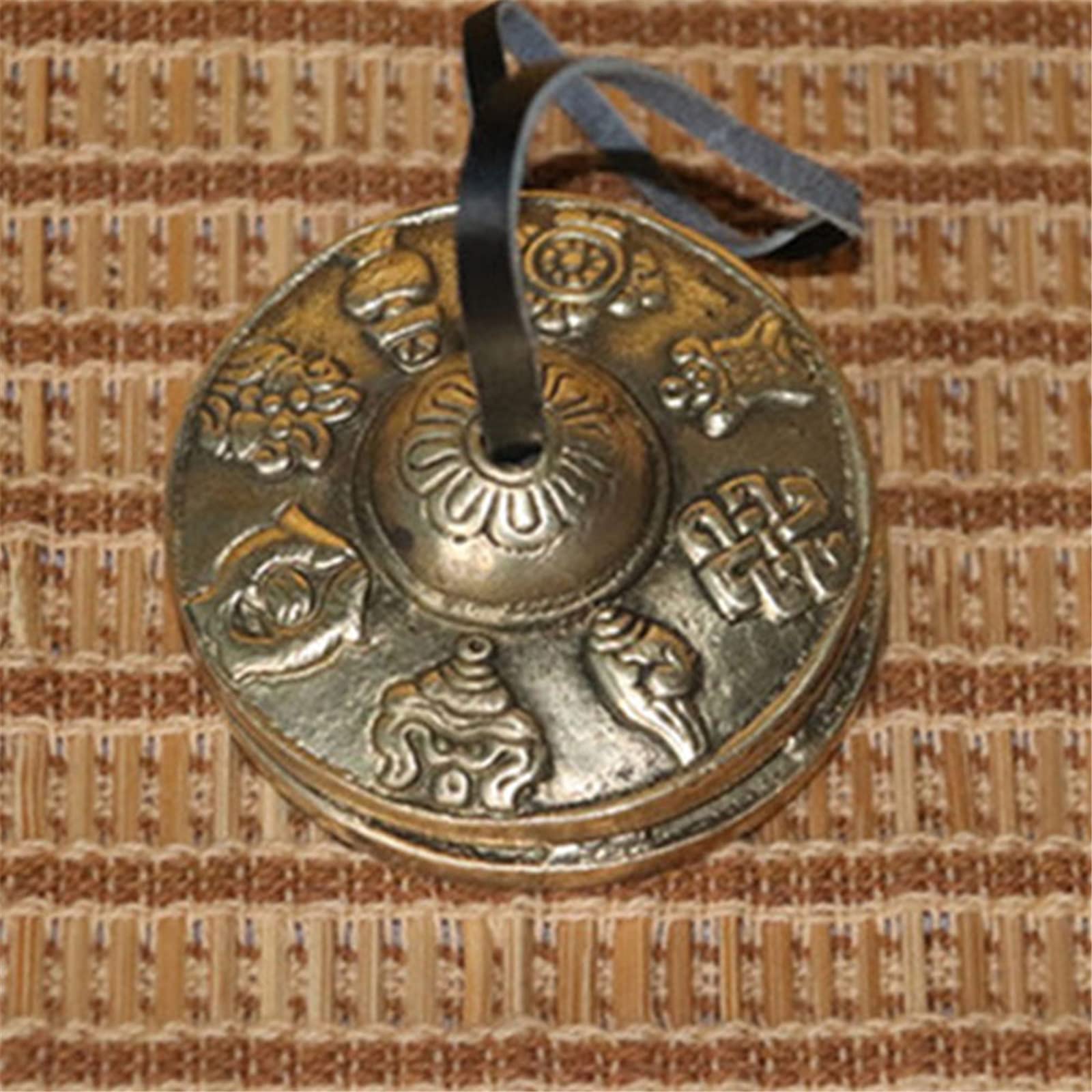 Amazon | チベット密教法具ティンシャ ヨガの瞑想シンバルベルネパール